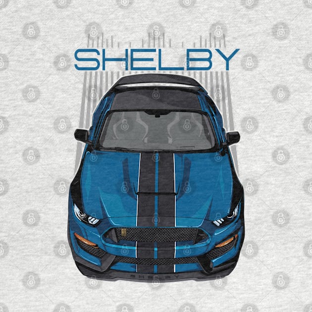 Mustang Shelby GT350 R - Blue and Black by V8social